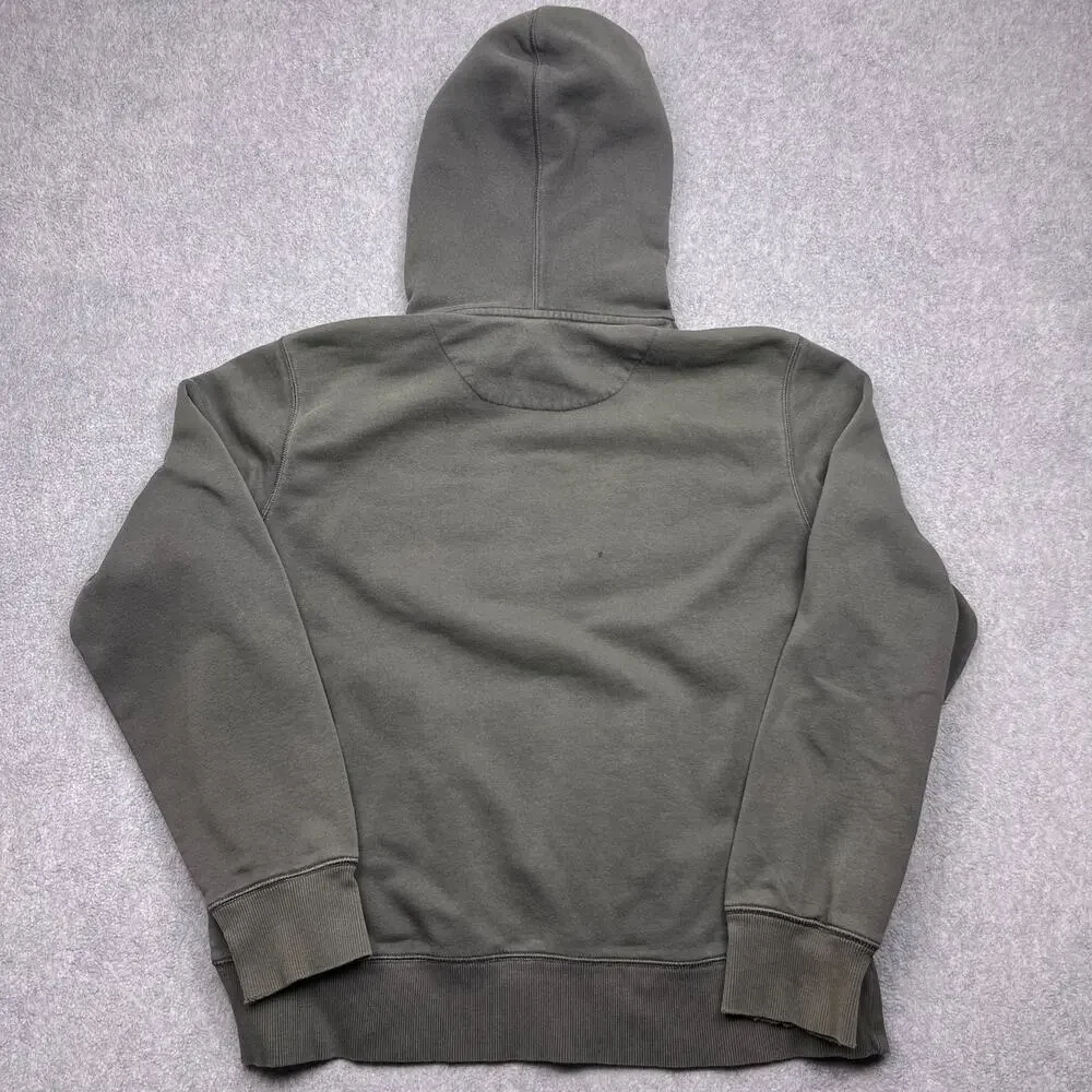 nike‎ hoodie yellow gray swoosh pullover xl